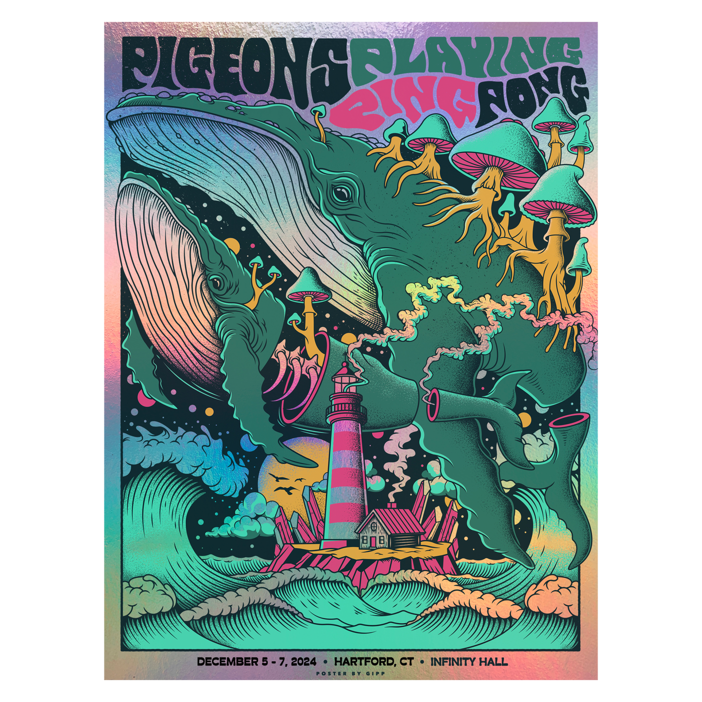 Hartford, CT - 12/5-12/7 Poster by Chris Gipple