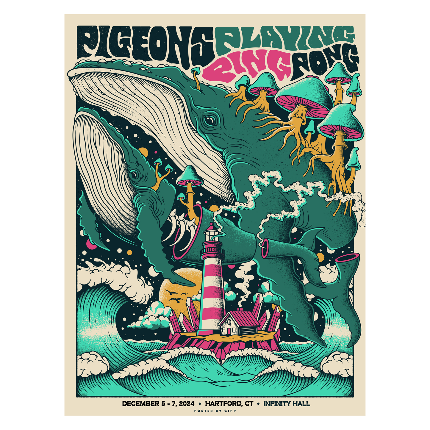 Hartford, CT - 12/5-12/7 Poster by Chris Gipple