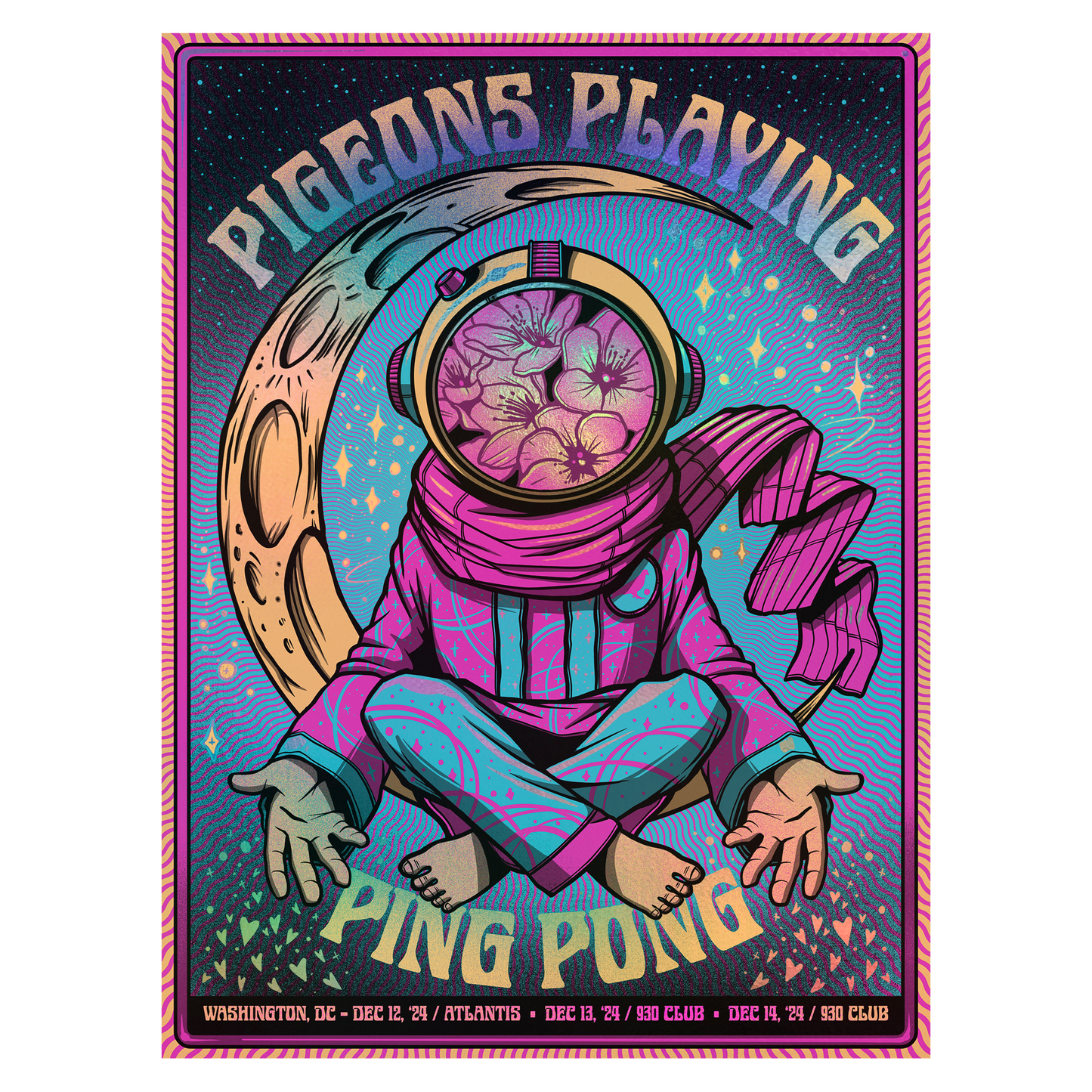 Washington, DC - 12/12-12/14 Poster by Clinton Reno