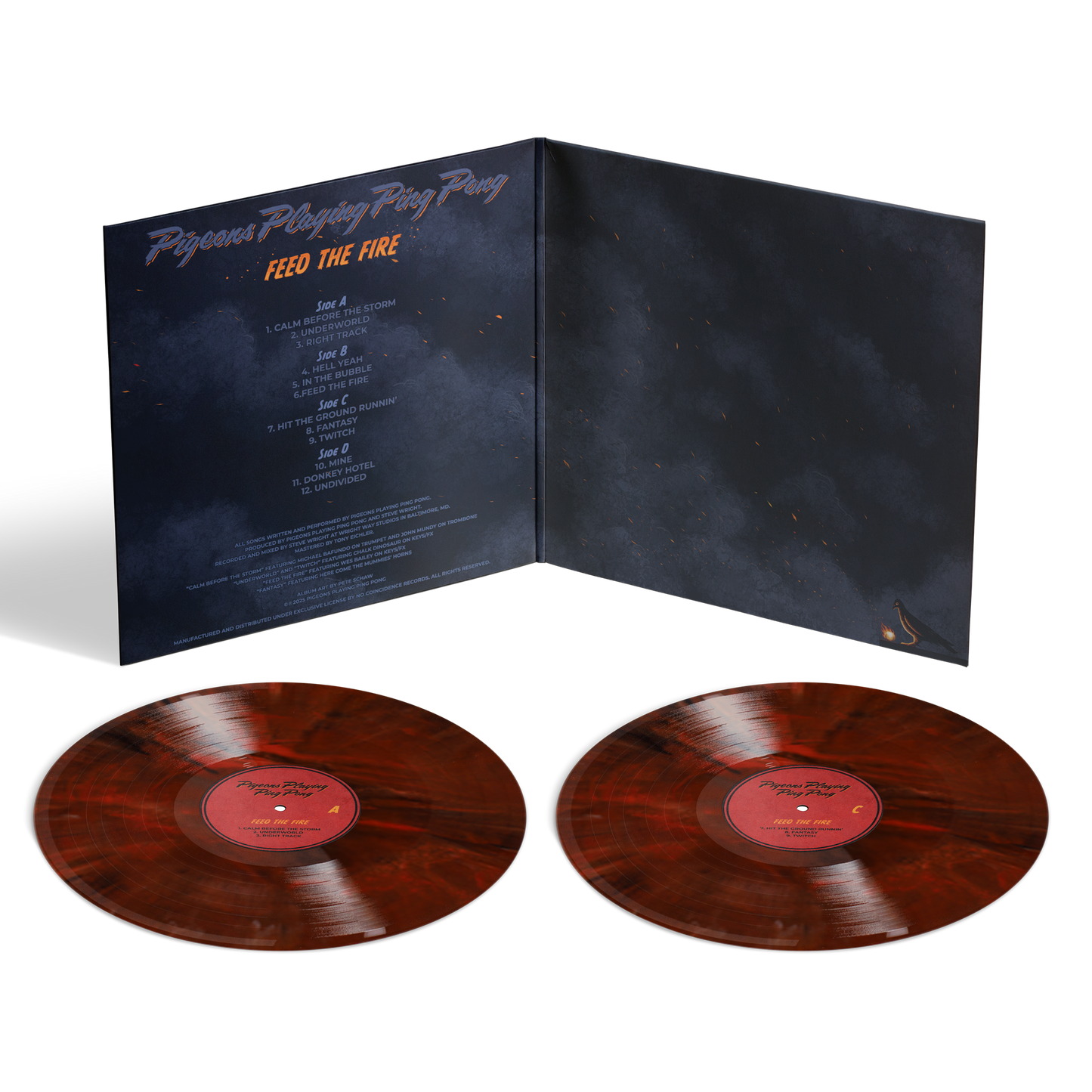 Feed The Fire Vinyl - Ember Marble (D2C Exclusive)