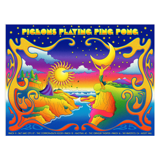 SLC-Flagstaff-SF - 3/11-3/16 Poster by Nate Gonzales