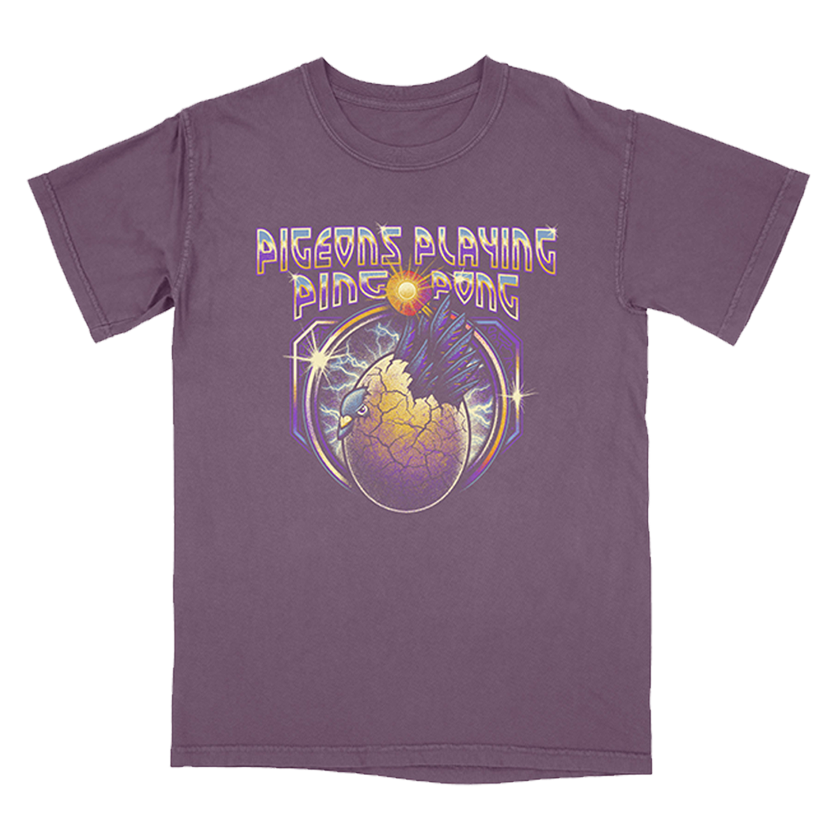 Hatching Egg T Shirt Pigeons Playing Ping Pong hatching-egg-t-shirt-pigeons-playing-ping-pong