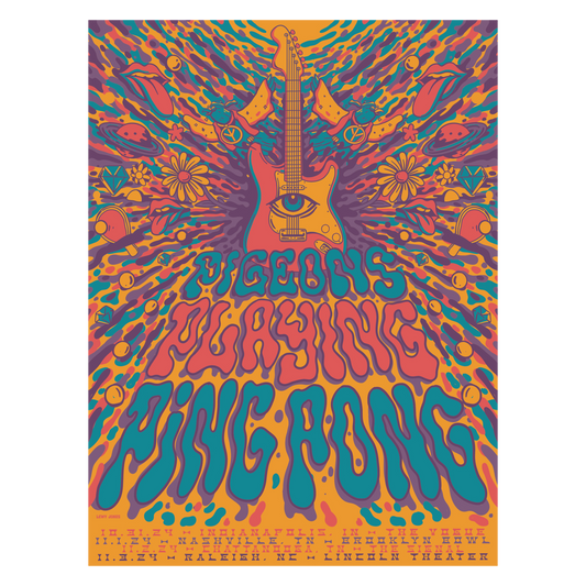 Indianapolis-Raleigh - 10/31-11/3 Poster by Lewy Jones