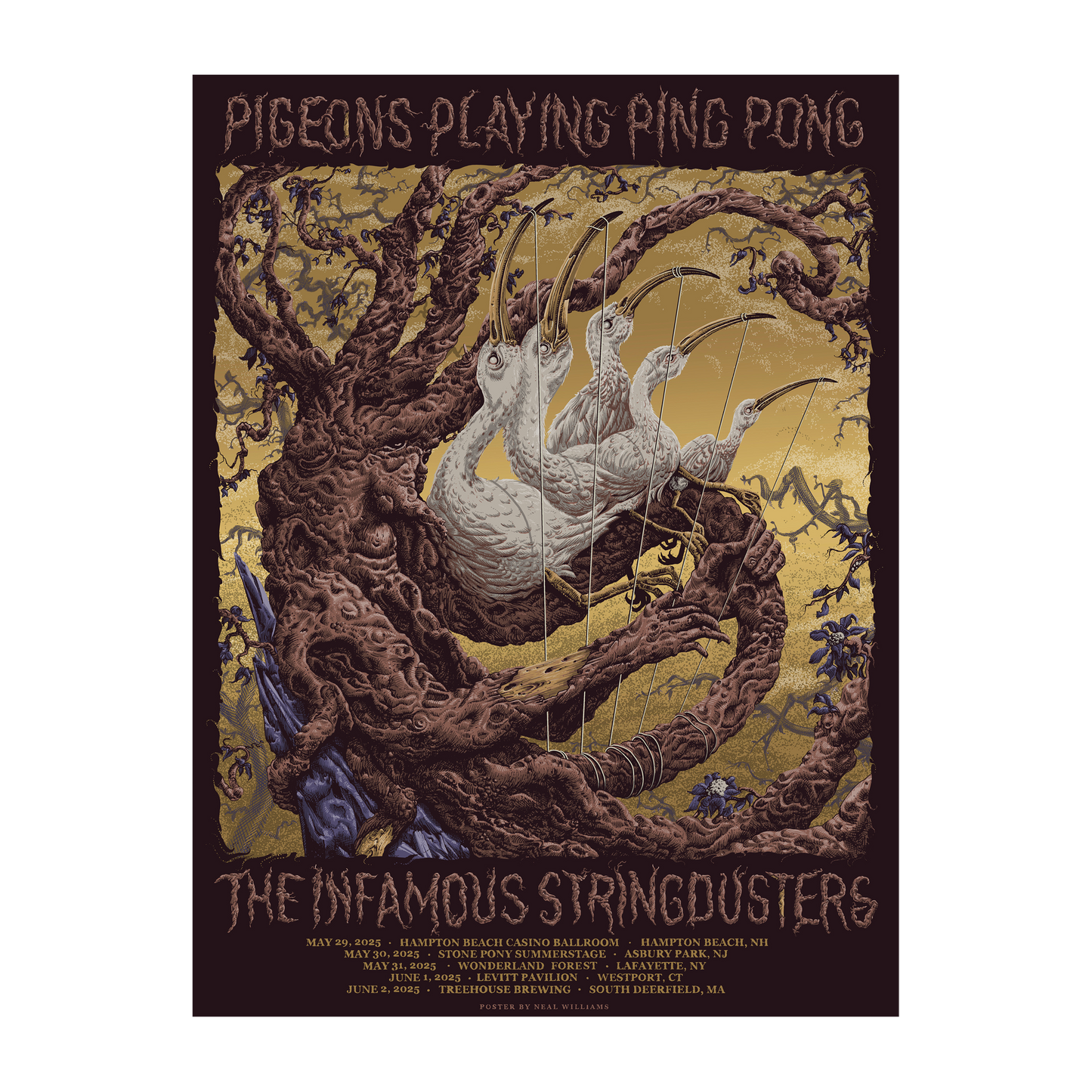 Hampton Beach-Deerfield - 5/29-6/2 Poster by Neal Williams