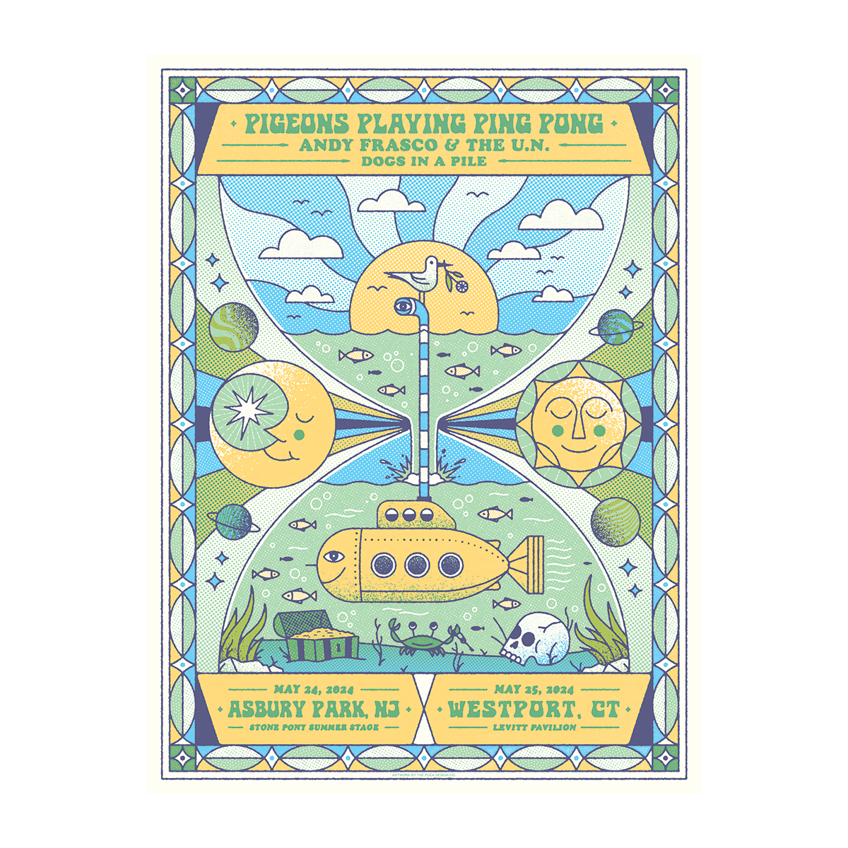 5/24-5/25 Show Poster by Nate Puza