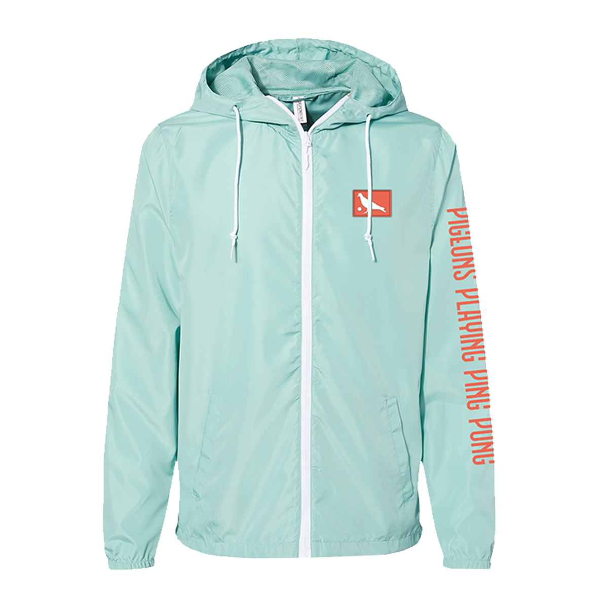 Pigeon Ball Aqua Windbreaker