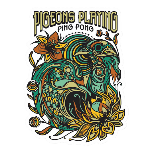Lotus Pigeon Sticker