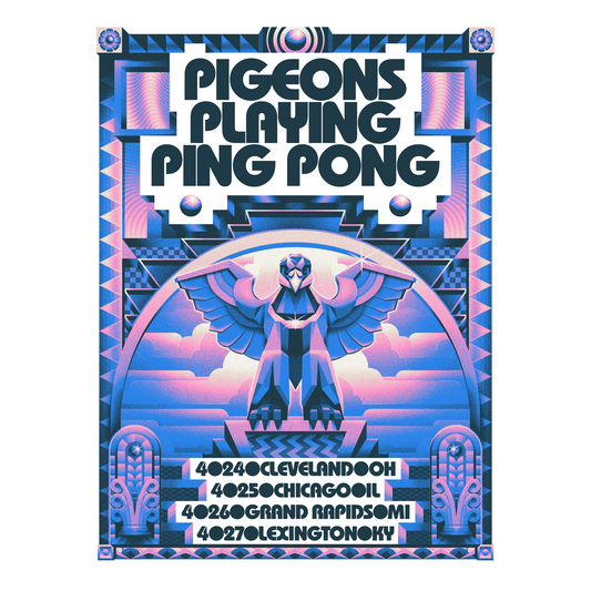 Cleveland-Lexington - 4/24-4/27 Poster by Dylan Fant