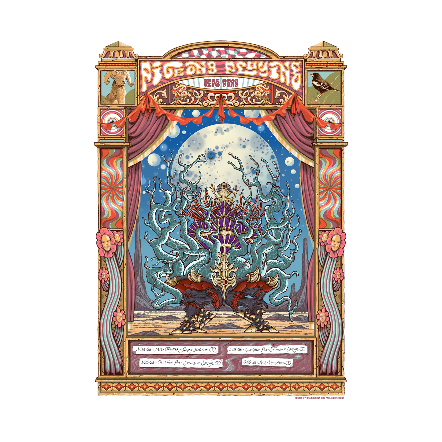 Grand Junction-Aspen - 3/24-3/29 Poster by Paul Kreizenbeck